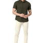 BASICS Mens  BEIGE TAPERED TROUSER 23BTR50276 FF