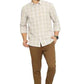 BASICS Mens  BEIGE SLIM SHIRT 23BSH51473 HS