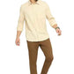 BASICS Mens  BEIGE SLIM SHIRT 23BSH51524 HS