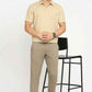 BASICS Mens  LIGHT BROWN TAPERED TROUSER 23BTR51611 FF