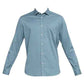 BASICS Mens  BLUE SLIM SHIRT 23BSH51764 LS