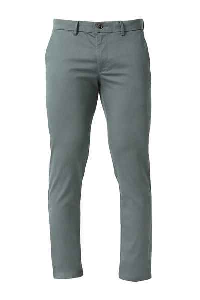 BASICS Mens  GREEN TAPERED TROUSER 23BTR50303 FF