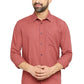 BASICS Mens  RED SLIM SHIRT 23BSH52057 LS