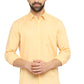 BASICS Mens  ORANGE SLIM SHIRT 23BSH51506 LS