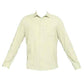 BASICS Mens  OLIVE SLIM SHIRT 23BSH51747 LS