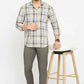 BASICS Mens  BEIGE SLIM SHIRT 23BSH51675 LS