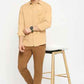 BASICS Mens  LIGHT BROWN SLIM SHIRT 23BSH51480 HS