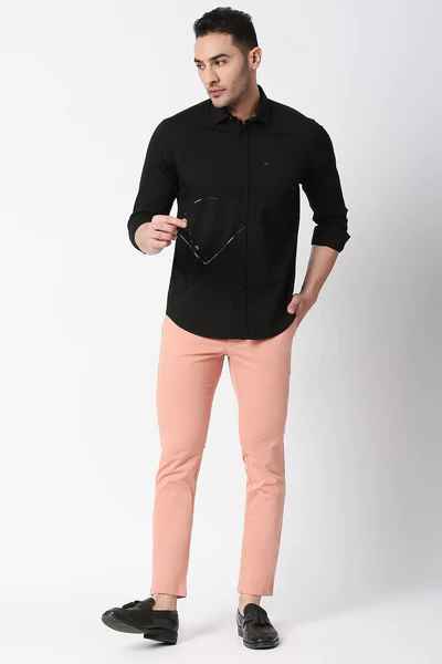 BASICS Mens  PEACH TAPERED TROUSER 23BTR50170 FF