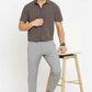 BASICS Mens  MID GREY TAPERED TROUSER 23BTR51626 FF