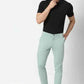 BASICS Mens  MID GREEN TAPERED TROUSER 23BTR50171 FF