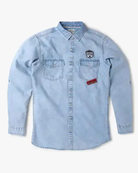 Lee Cooper Boys SHIRTS INDIGO 443018441 MRP.1699