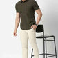 BASICS Mens  BEIGE TAPERED TROUSER 23BTR50276 FF