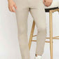 BASICS Mens  KHAKI TAPERED TROUSER 23BTR51562 FLATFRONT