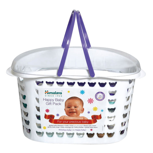 HIMALAYA BABY GIFT BASKET - 7 in 1