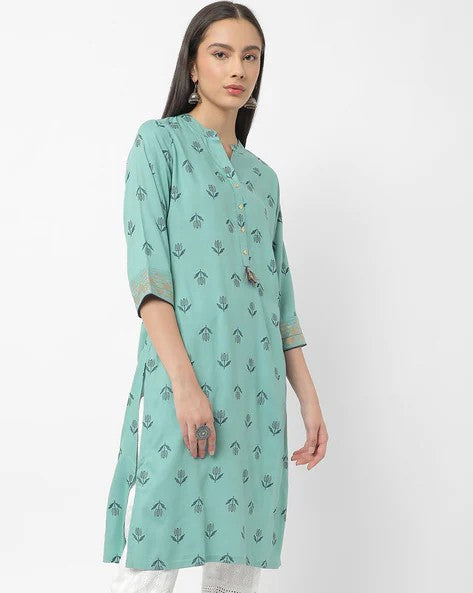 Womens LT. BLUE Color KURTHI