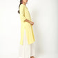 Womens YELLOW Color KURTHI