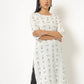 Womens WHITE Color KURTHI