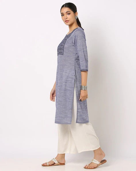 Womens BLUE Color KURTHI