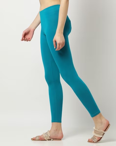 Womens TURQUIOSE Color LEGGINGES