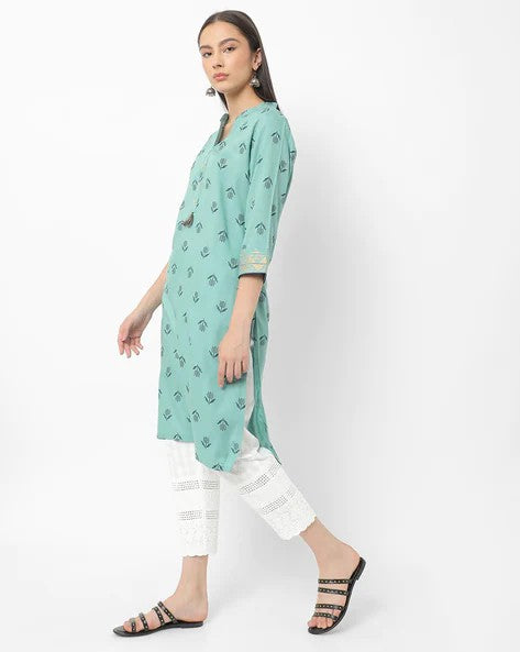 Womens LT. BLUE Color KURTHI