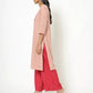 Womens ROSE GOLD Color KURTHI