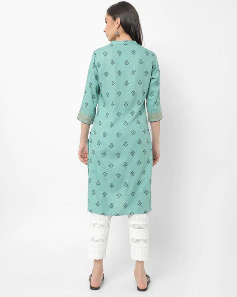 Womens LT. BLUE Color KURTHI