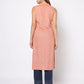 Womens PEACH Color KURTHI