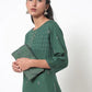 Womens DARK GREEN Color KURTHI