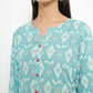 Womens AQUA Color KURTHI