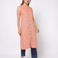 Womens PEACH Color KURTHI