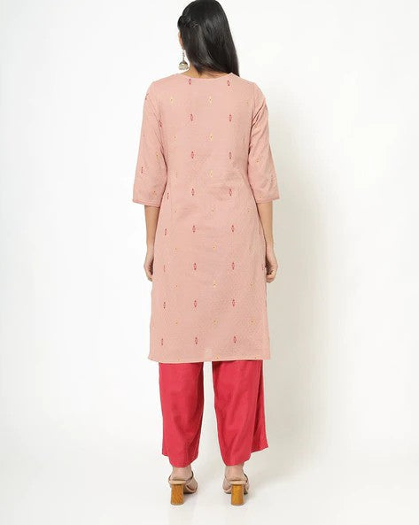 Womens ROSE GOLD Color KURTHI