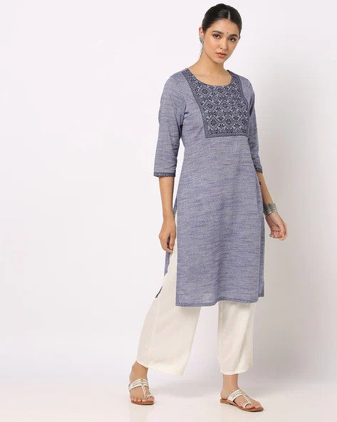 Womens BLUE Color KURTHI