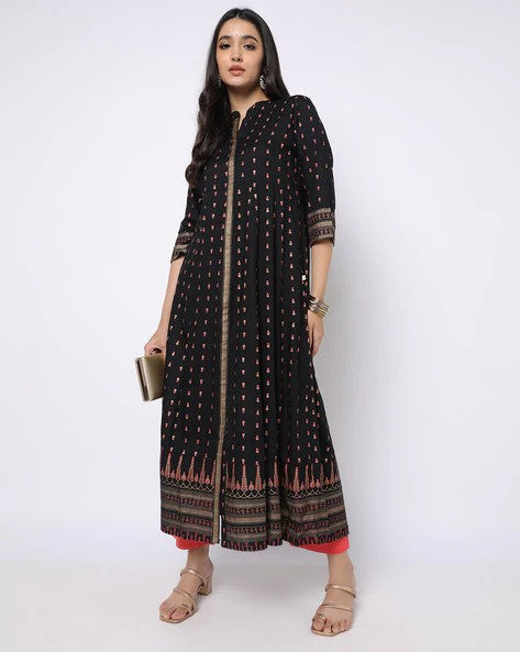 Womens BLACK BLACK Color KURTHI