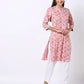 Womens PINK Color KURTHI