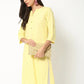 Womens YELLOW Color KURTHI