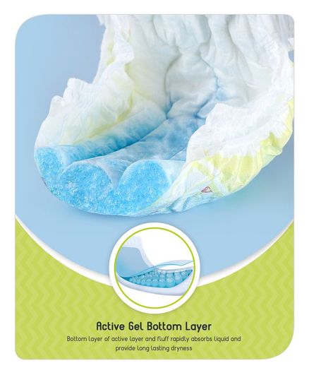 Babyhug Super Dry Pant Style Diapers - Large